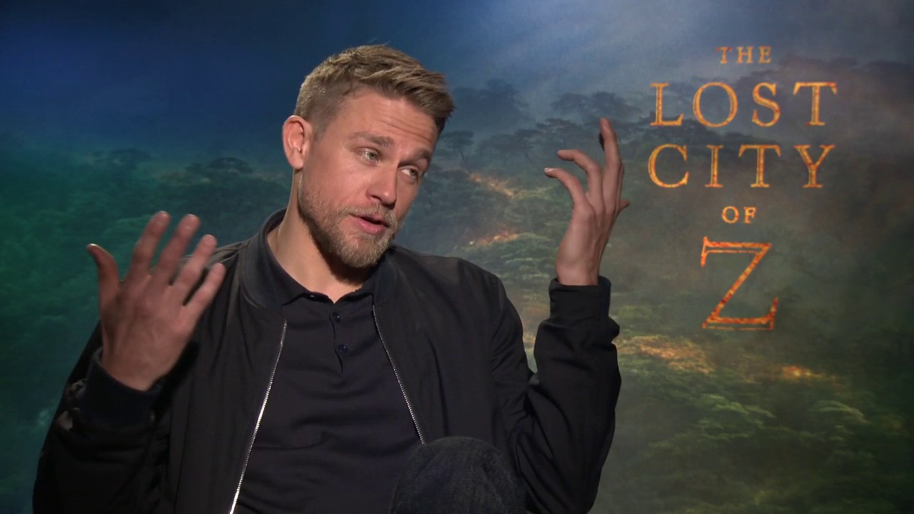 Charlie Hunnam Raw interview for The Lost City of Z
