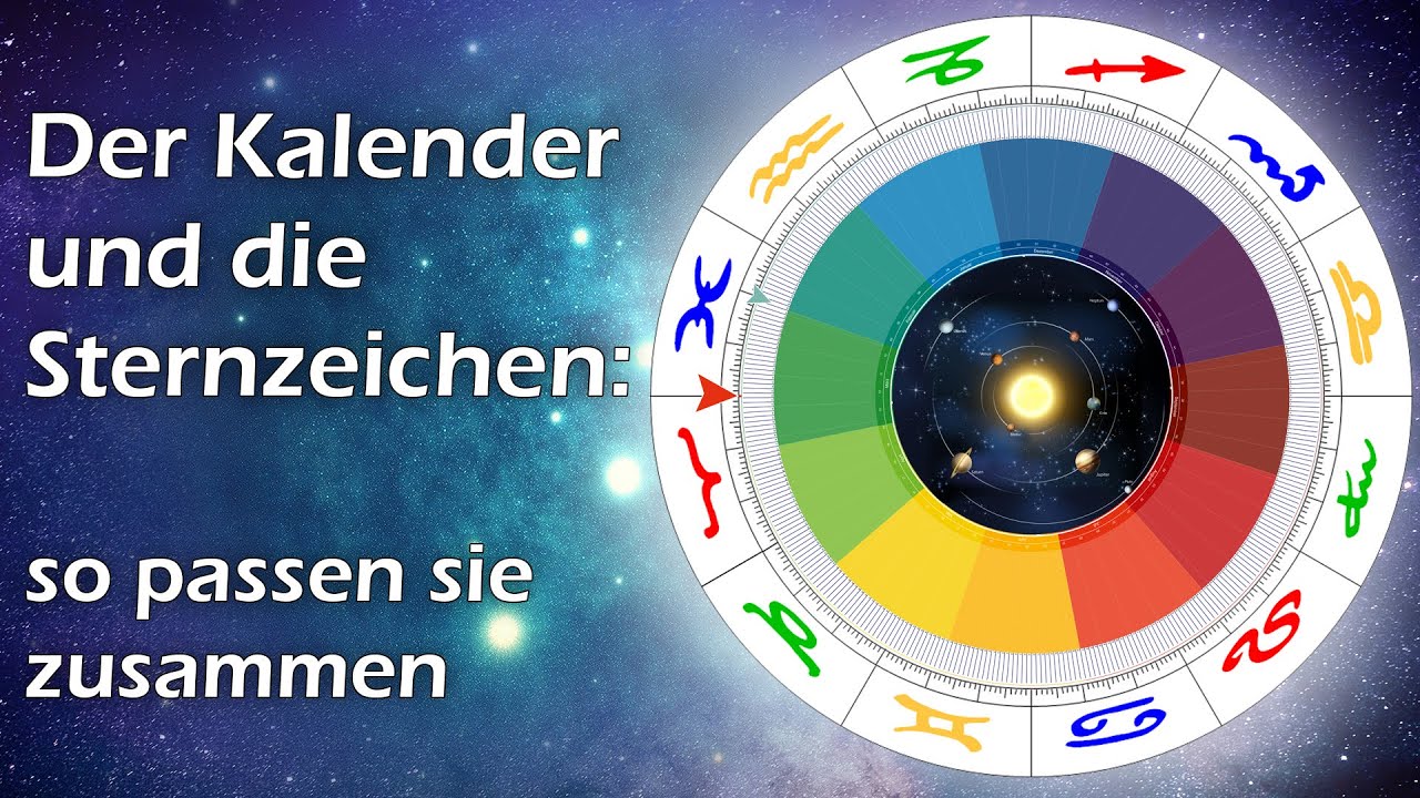 Der Kalender und die Sternzeichen - so passen sie zusammen