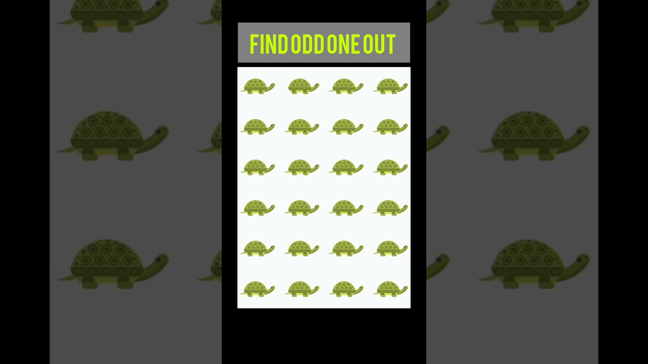 Find Odd One Out Puzzle 96 || PUZZLE CORNER #shorts #viral