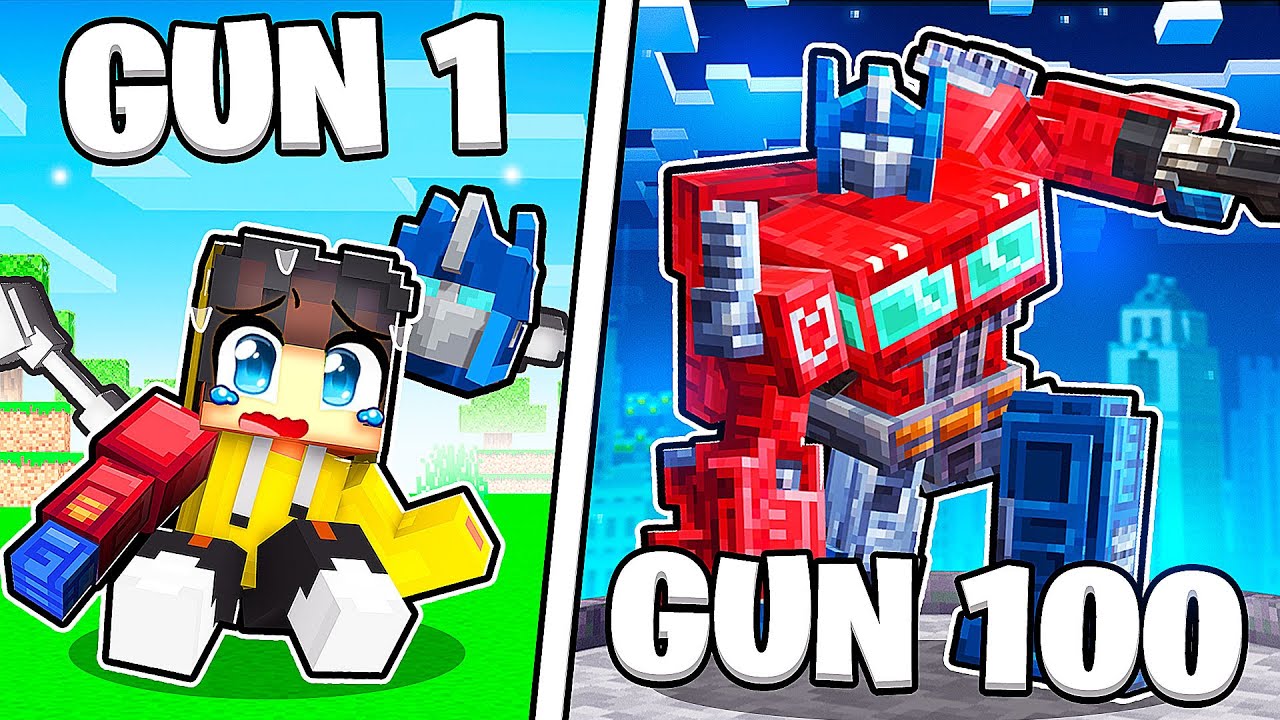 Minecraft’ta TRANSFORMERS Olduk! 🤖