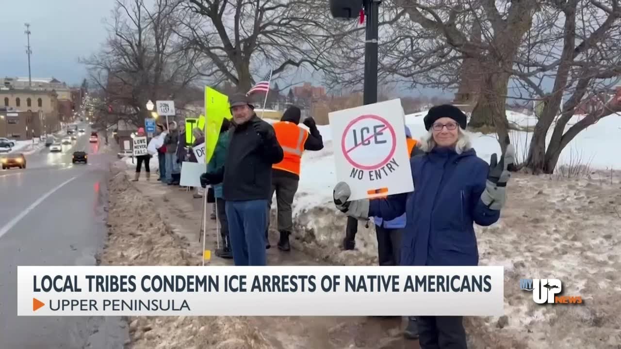 Upper Peninsula tribes condemn ICE detention of Native Americans in Minnesota