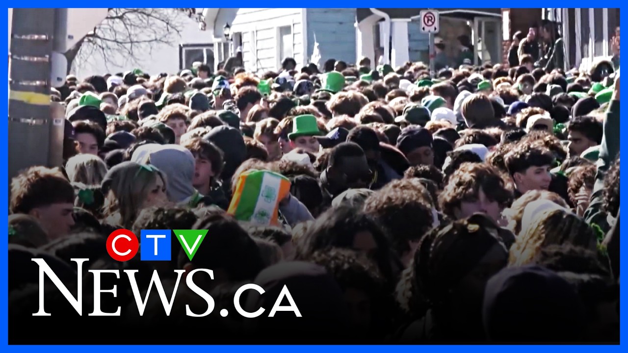 Pre-St. Patrick’s Day street party takes over university district