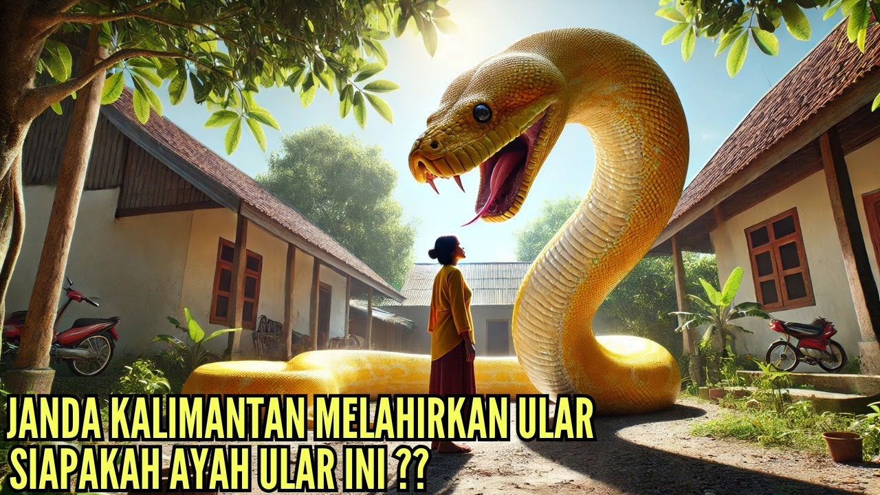 VIRAL !! KISAH JANDA MISKIN KALIMANTAN MELAHIRKAN SEEKOR ULAR BESAR, SIAPAKAH AYAHNYA ?