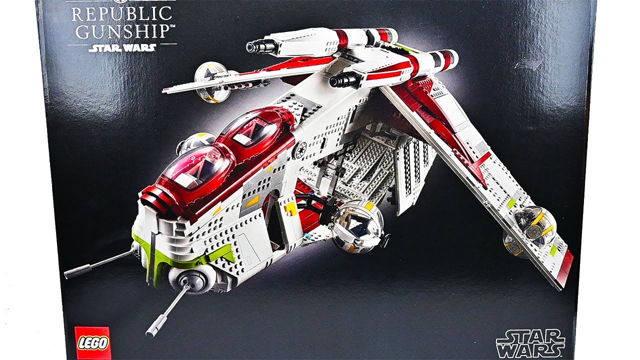 LEGO Star Wars UCS Republic Gunship (75309) Review!