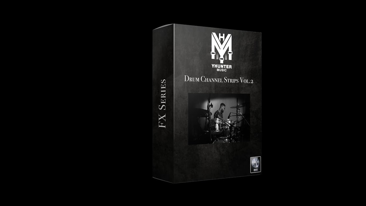 Drum Channel Strips Vol.2 (Logic Pro X 10.5) | Yhuntermusic.com