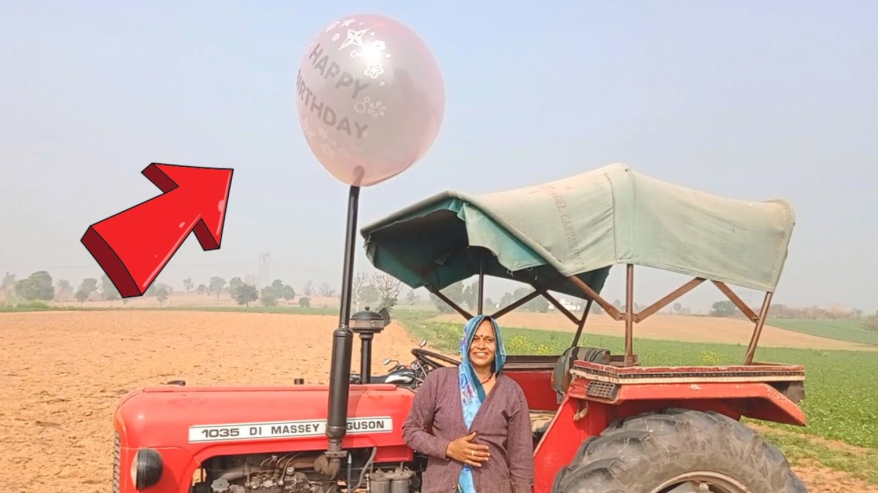 Monster Balloon Vs tractor Experiment| - Amazing big size Balloon experiment any normal Tractor