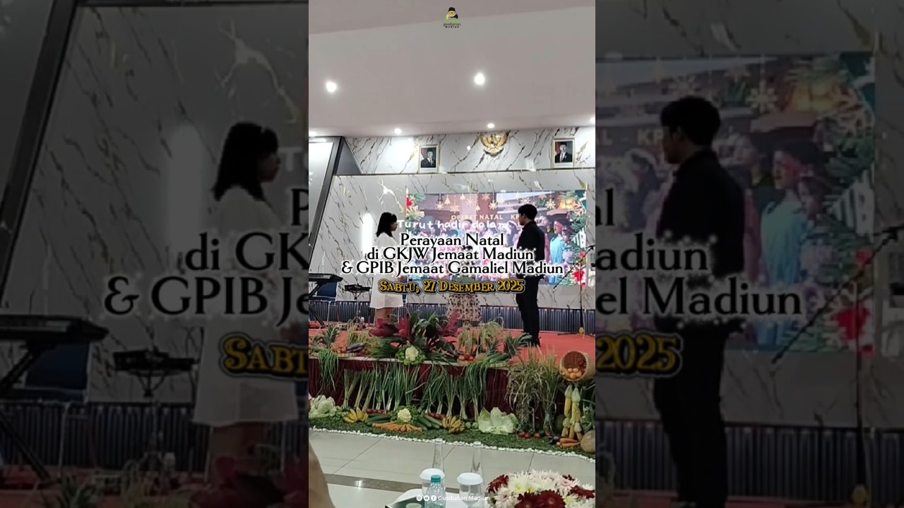Perayaan Natal GKJW Jemaat Madiun & GPIB Jemaat Gamaliel Madiun