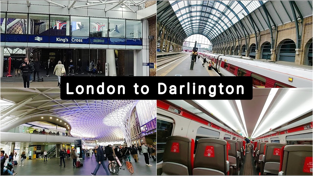 London to Darlington by TRAIN with LNER - Standard Class