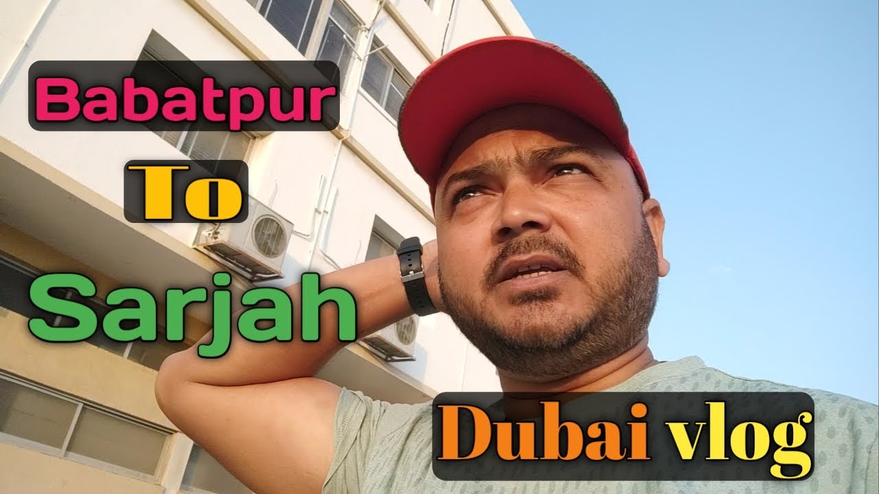 Varanshi ( Babatpur ) Airport ✈️ to sharjah airport journey 