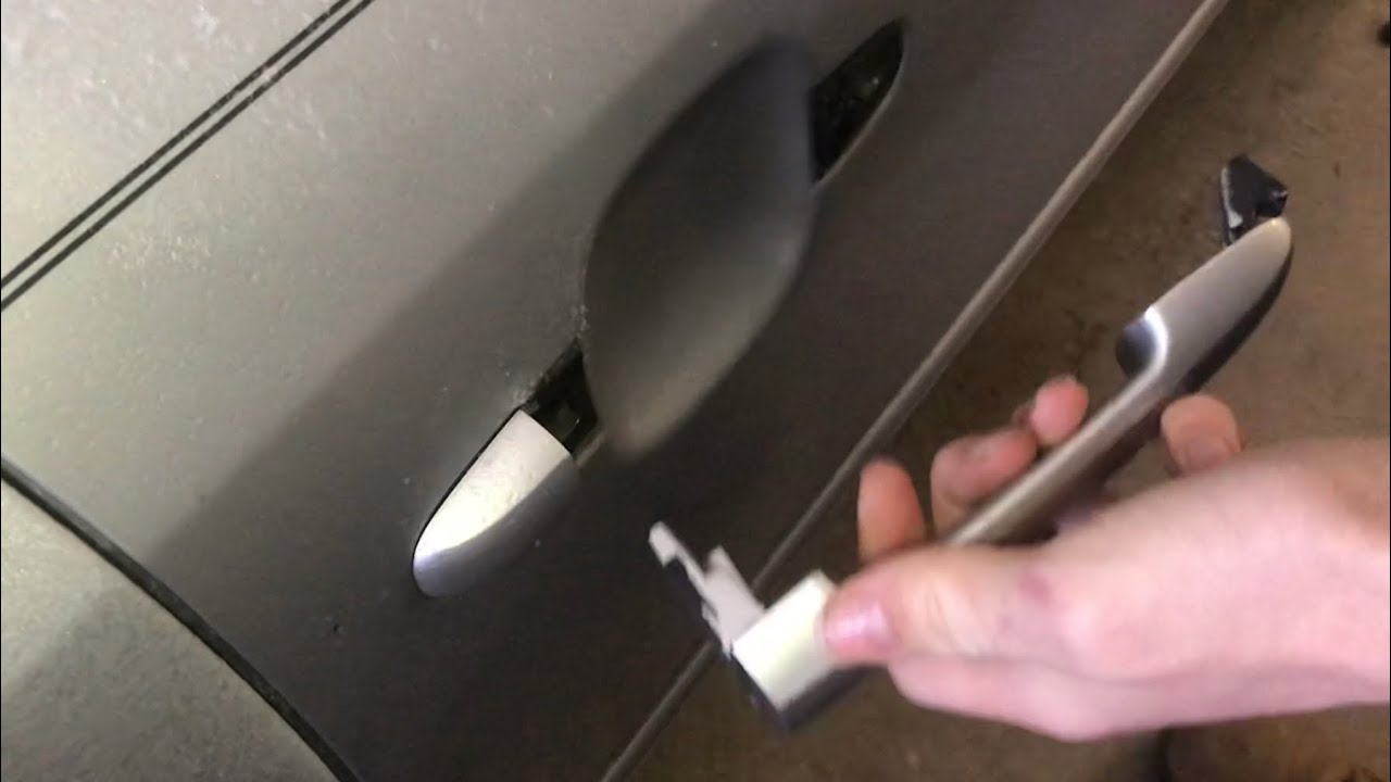 FIXING broken door handle hyundai sonata NOT replacing any parts