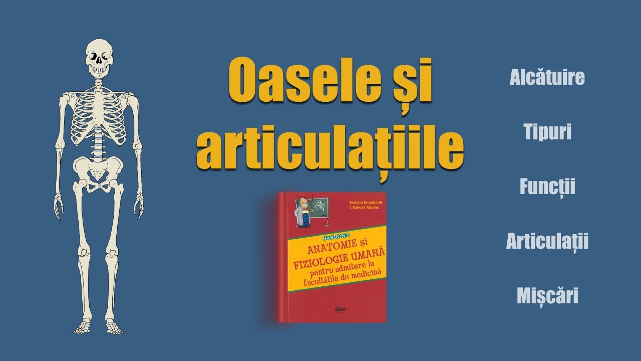 C6. Oasele și articulațiile | LIVE BARRON'S ADMITERE MEDICINĂ
