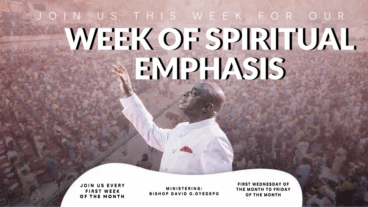 WEEK OF SPIRITUAL EMPHASIS | DAY 2 | 2, JULY 2026 | FAITH TABERNACLE OTA.