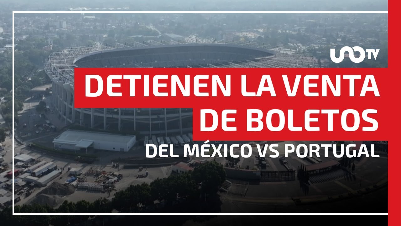 M&eacute;xico vs Portugal: caos y colpaso en la venta de boletos