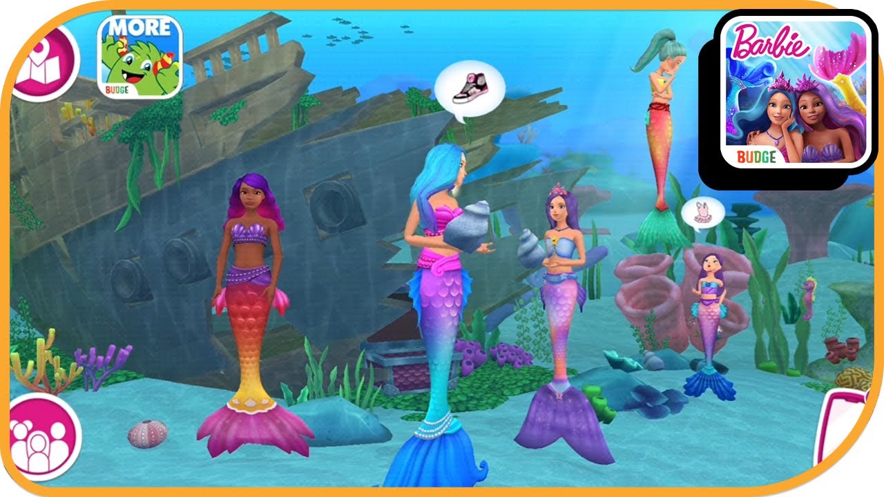 Mermaid Barbie!!! | Barbie Dreamhouse Adventures 1125 | Budge Studios | Fun Kids Game | HayDay