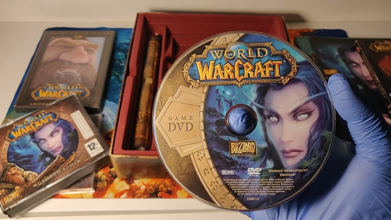 ASMR - Original World of Warcraft Collectors Edition Unboxing