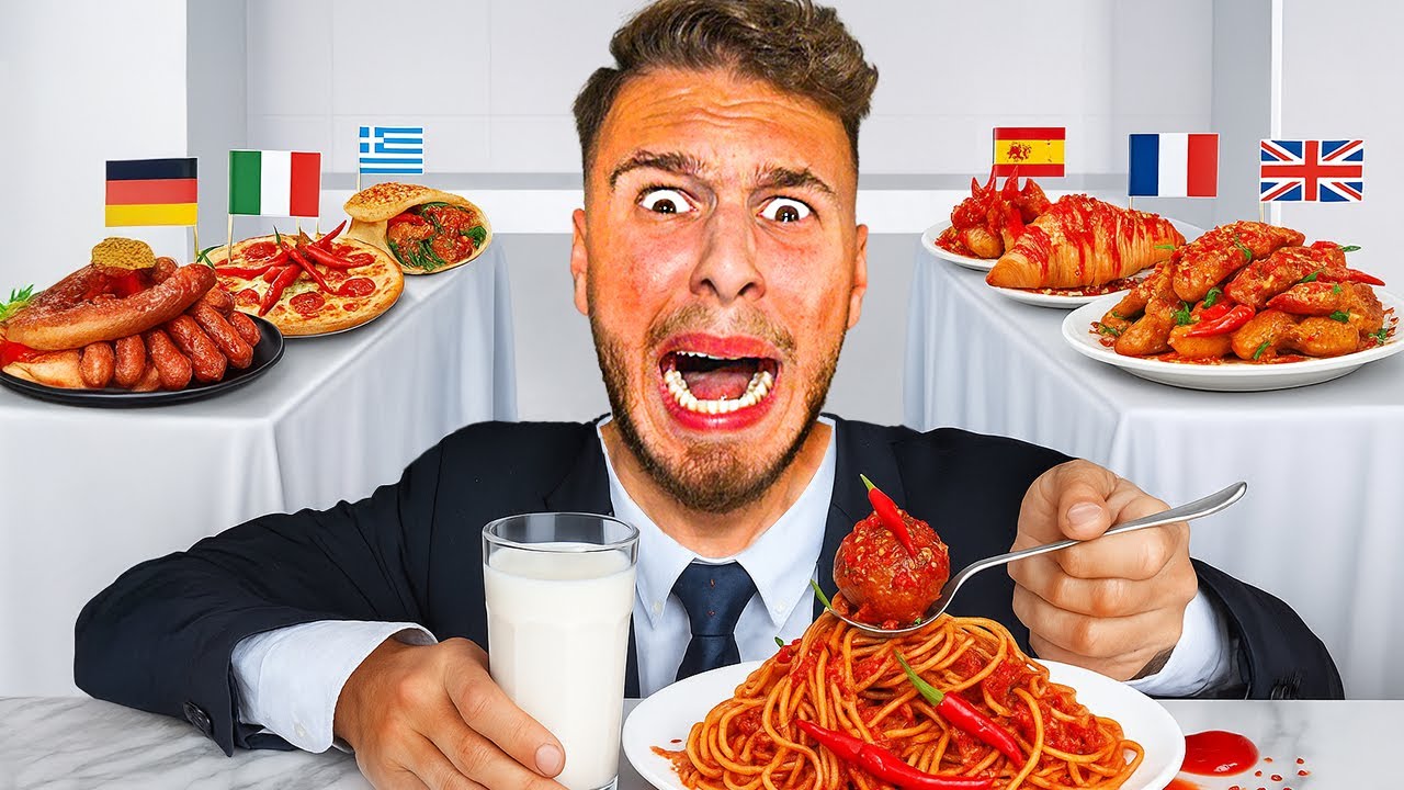 Mănânc Cele Mai Iuți Mâncăruri Din Fiecare Țară !