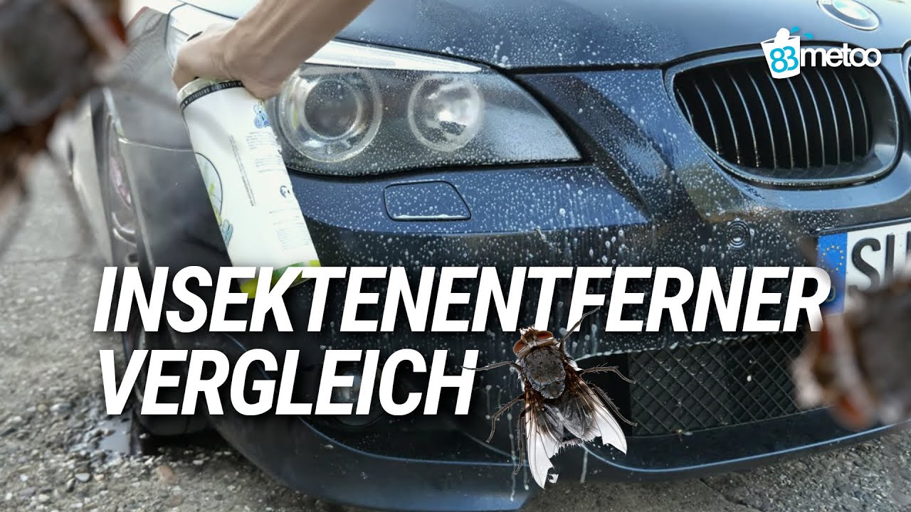 Insektenreiniger Test nach 2.000 KM Autobahn (Nuke Guys Bug Swipe vs Dr. Wack Insektenentferner)
