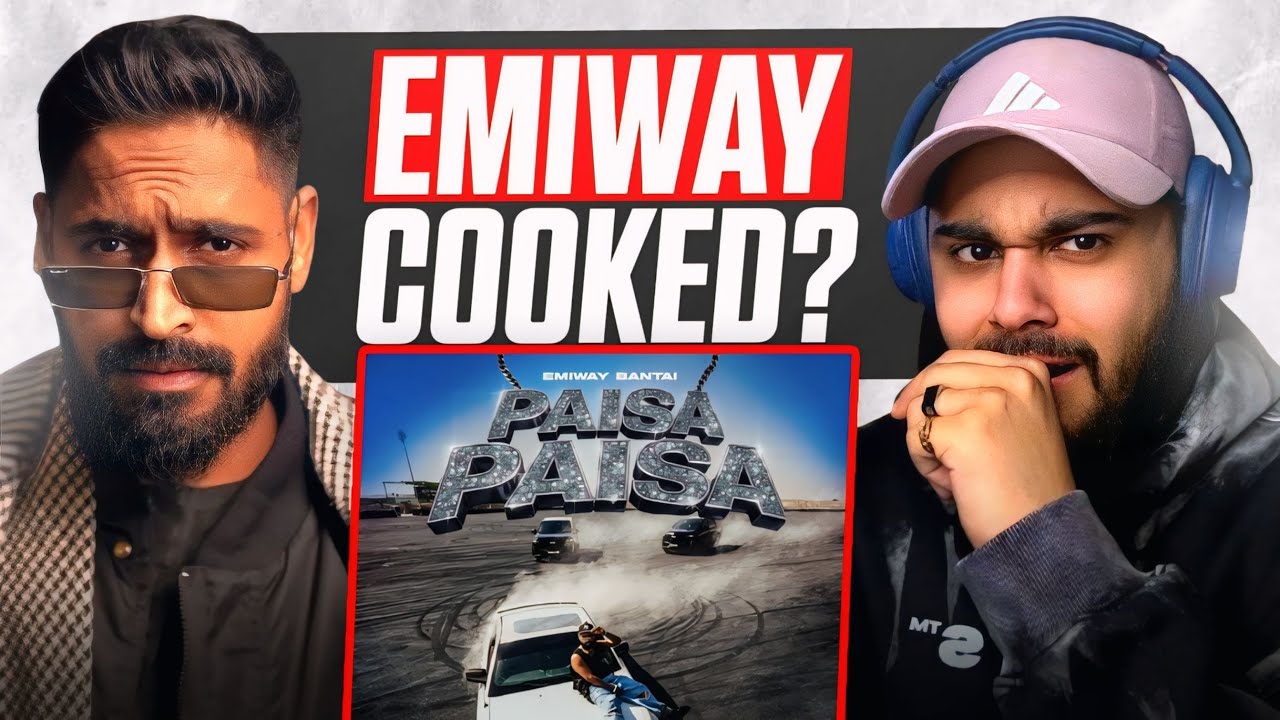 Emiway Took Shots?? Paisa Paisa Reaction