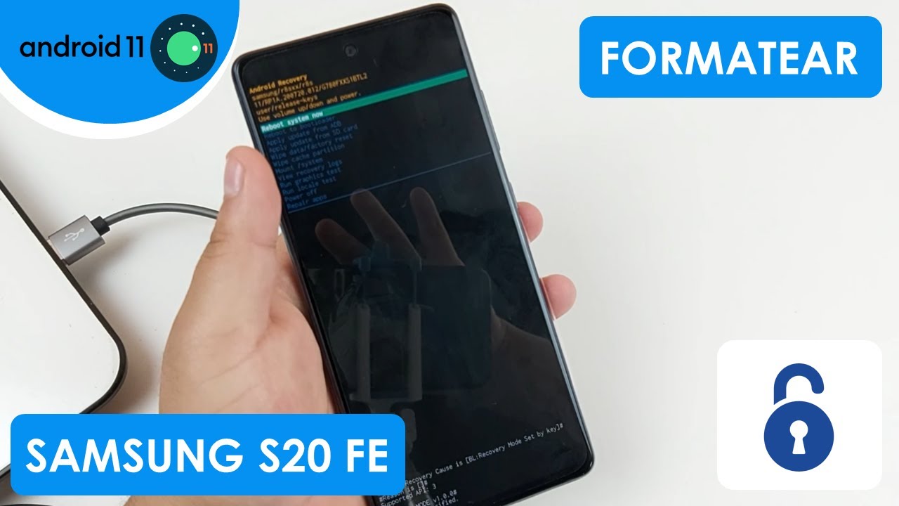 Formatear Samsung Galaxy S20 FE