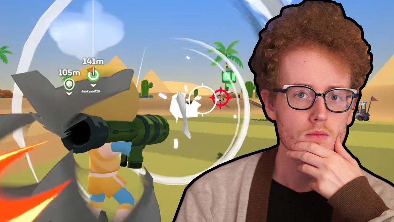 YOU'RE GONNA NEED A HEAVIER IRON - Super Battle Golf