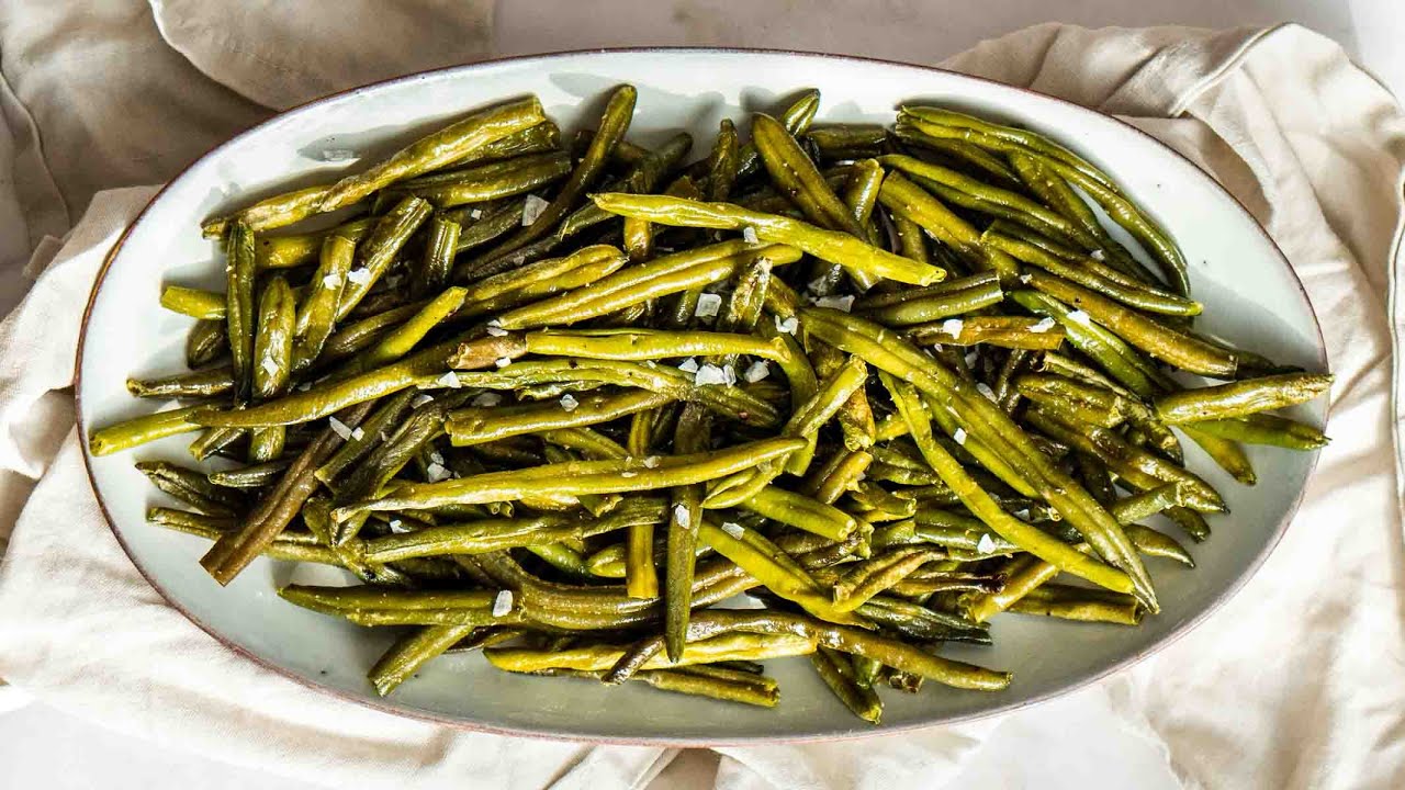 Roasted Frozen Green Beans