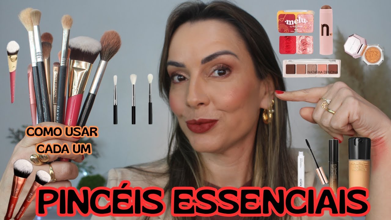PINCEIS ESSENCIAS - COMO USAR E QUAIS COMPRAR (MAKE COMPLETA)