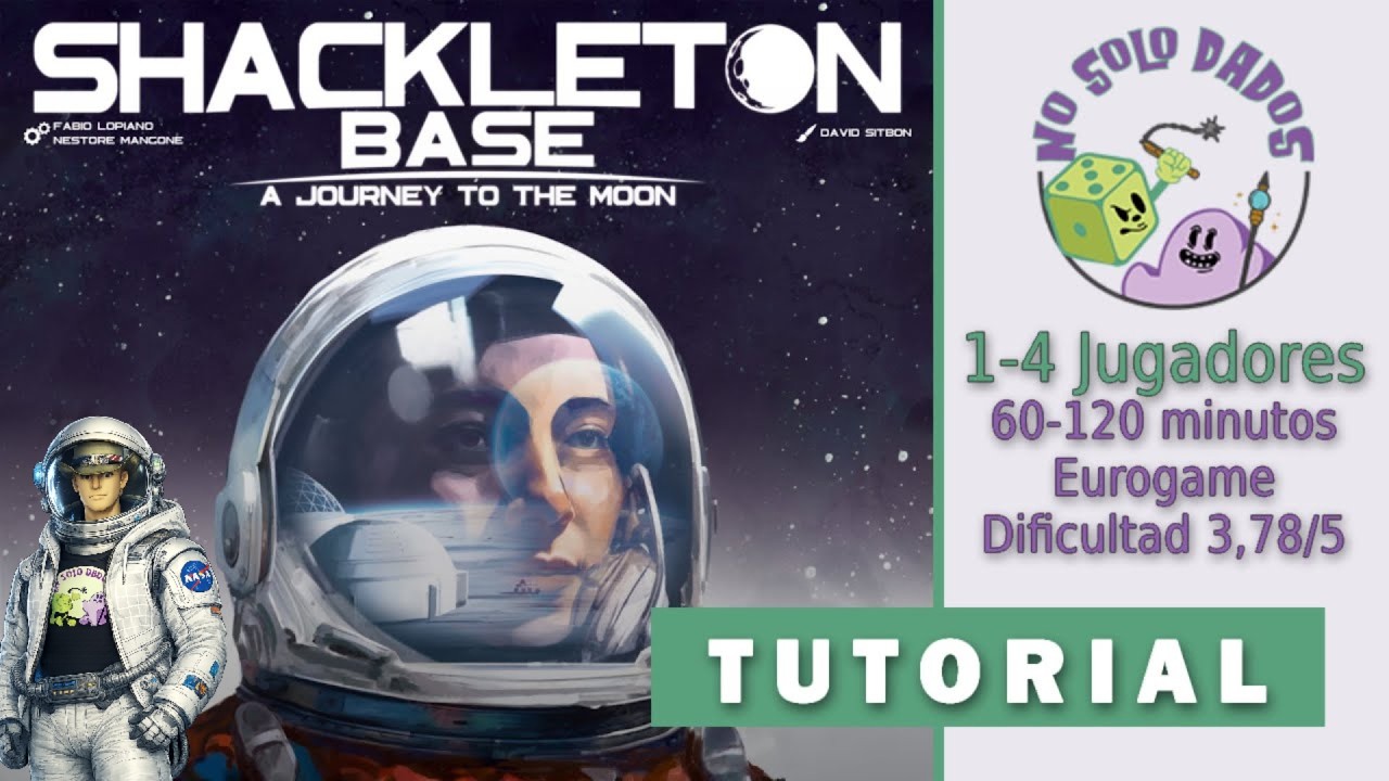 Shackleton Base: A journey to the moon - Cómo se juega - Tutorial
