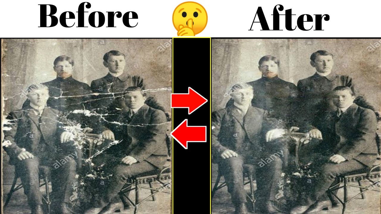 damaged photo repair app. photo se scratch kaise hataye.