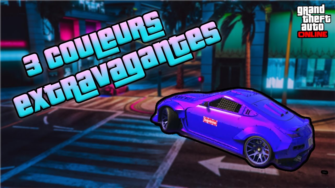 3 COULEURS DE VOITURE ULTRA STYLÉS | GTA Online