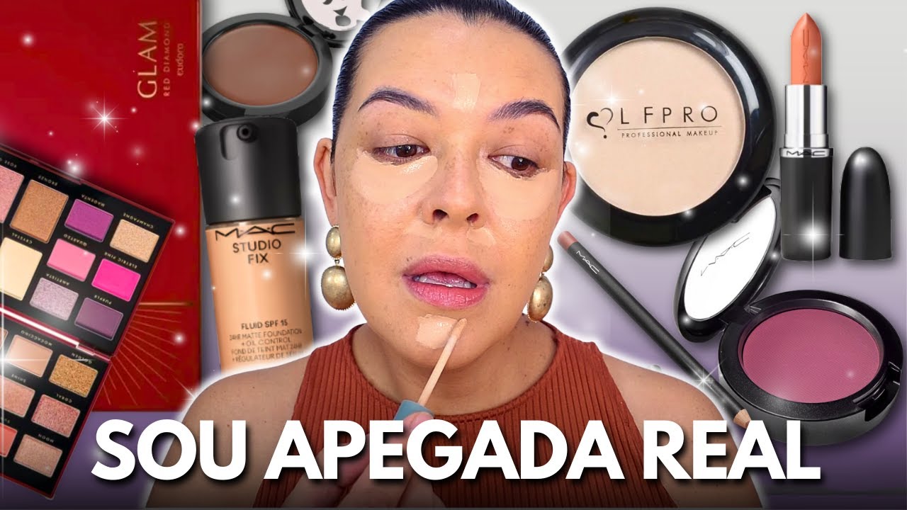 MAKES QUE NÃO CONSIGO DESAPEGAR | Tutorial de maquiagem completo
