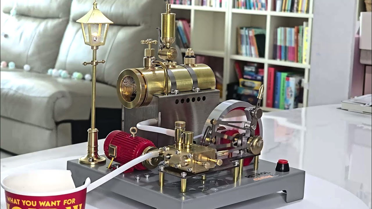 RETROL SE-02 DIY Steam Engine Kit Unboxing & Build #stirlingkit *GIVEAWAY ALERT*