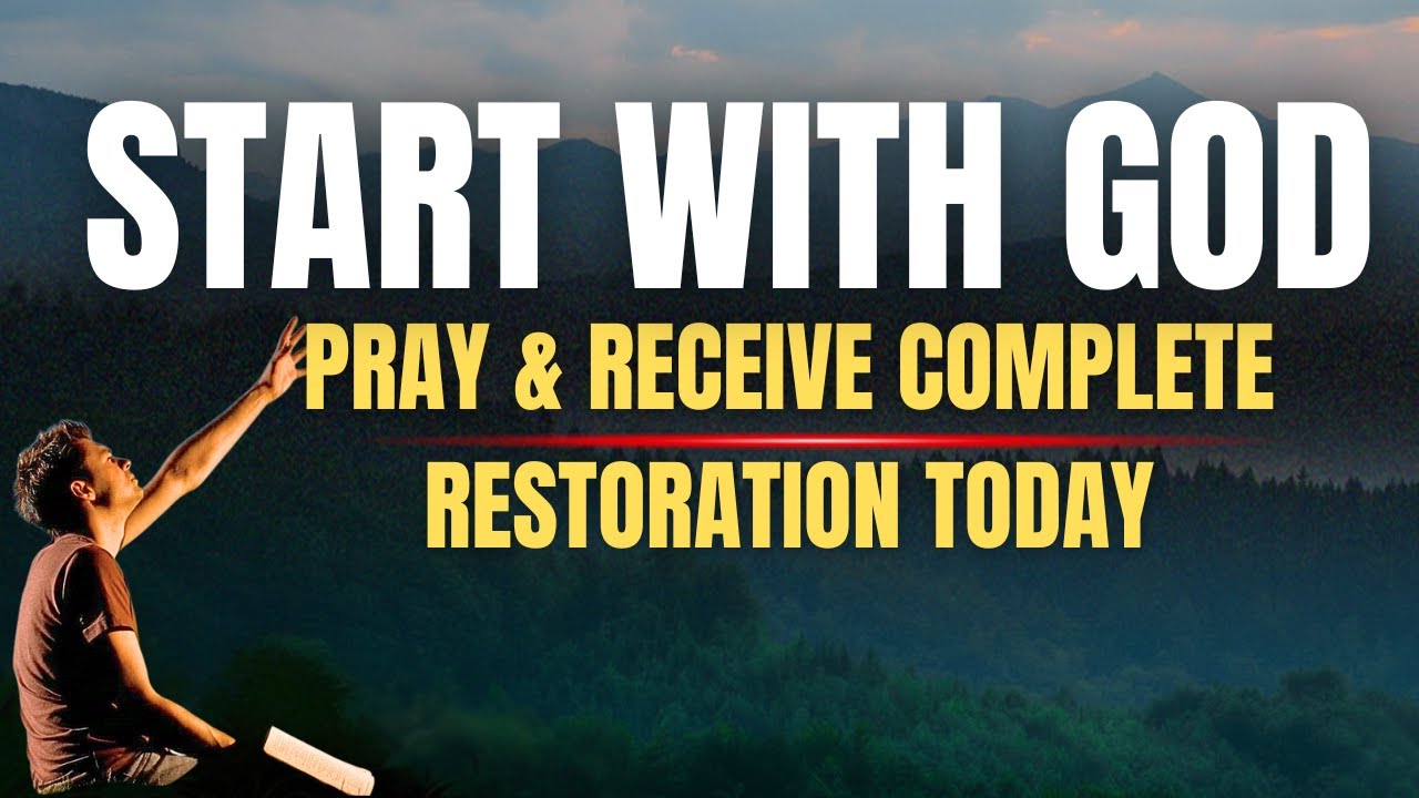Powerful Prayer for Healing and Restoration | Declare God's Healing Over Your Body, Mind, and Spirit