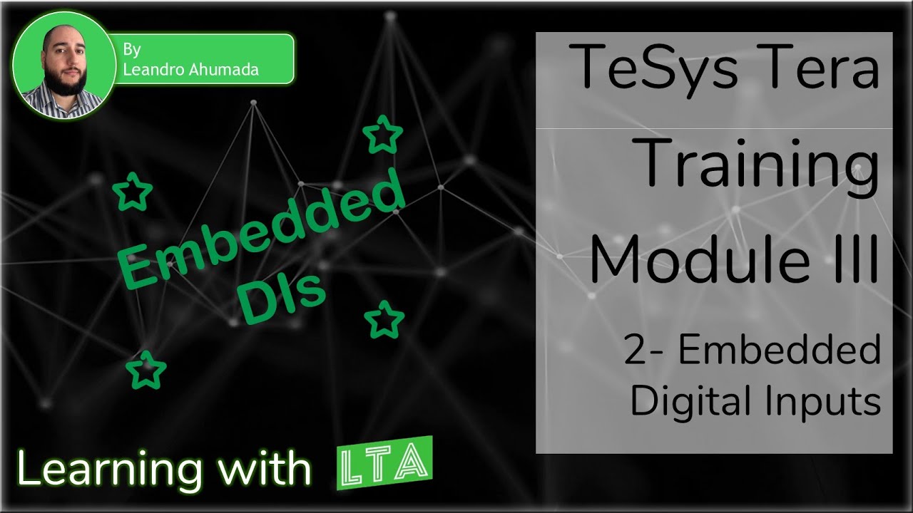 Обучение работе с TeSys Tera - Встроенные цифровые входы M3.2