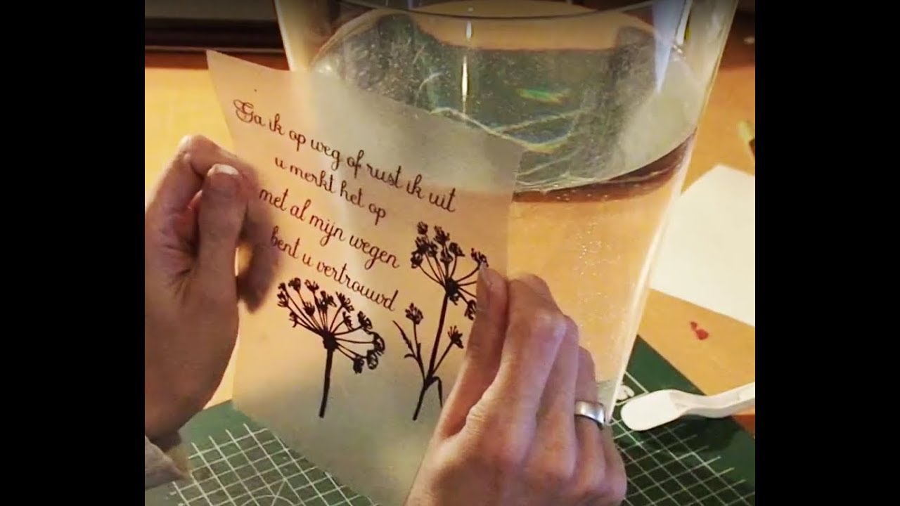 Hoe ik Vinyl recht op glas plak #tutorial #scanncut #cricut #silhouette  #adhesivevinyl #vinylcraft