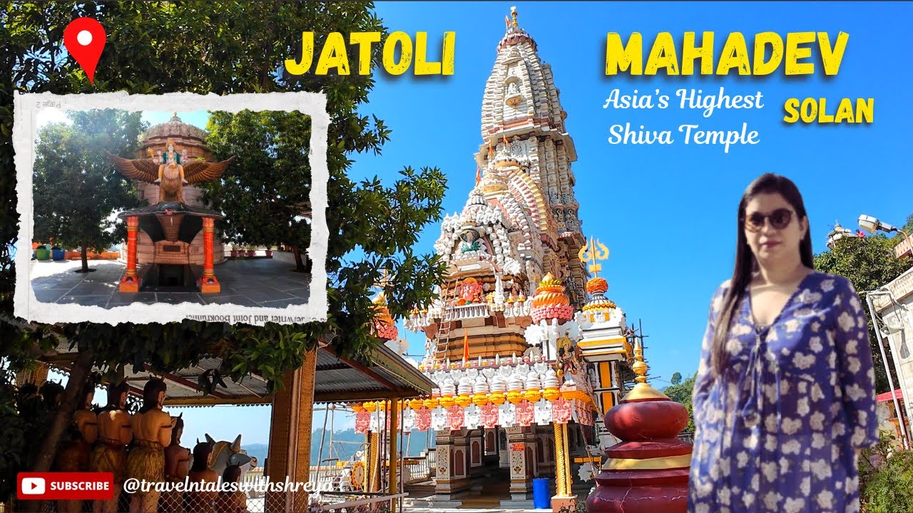 Jatoli Shiv Mandir Solan, Solan Valley Himachal Pradesh | Asia's Tallest Shiva Temple | #solan #shiv