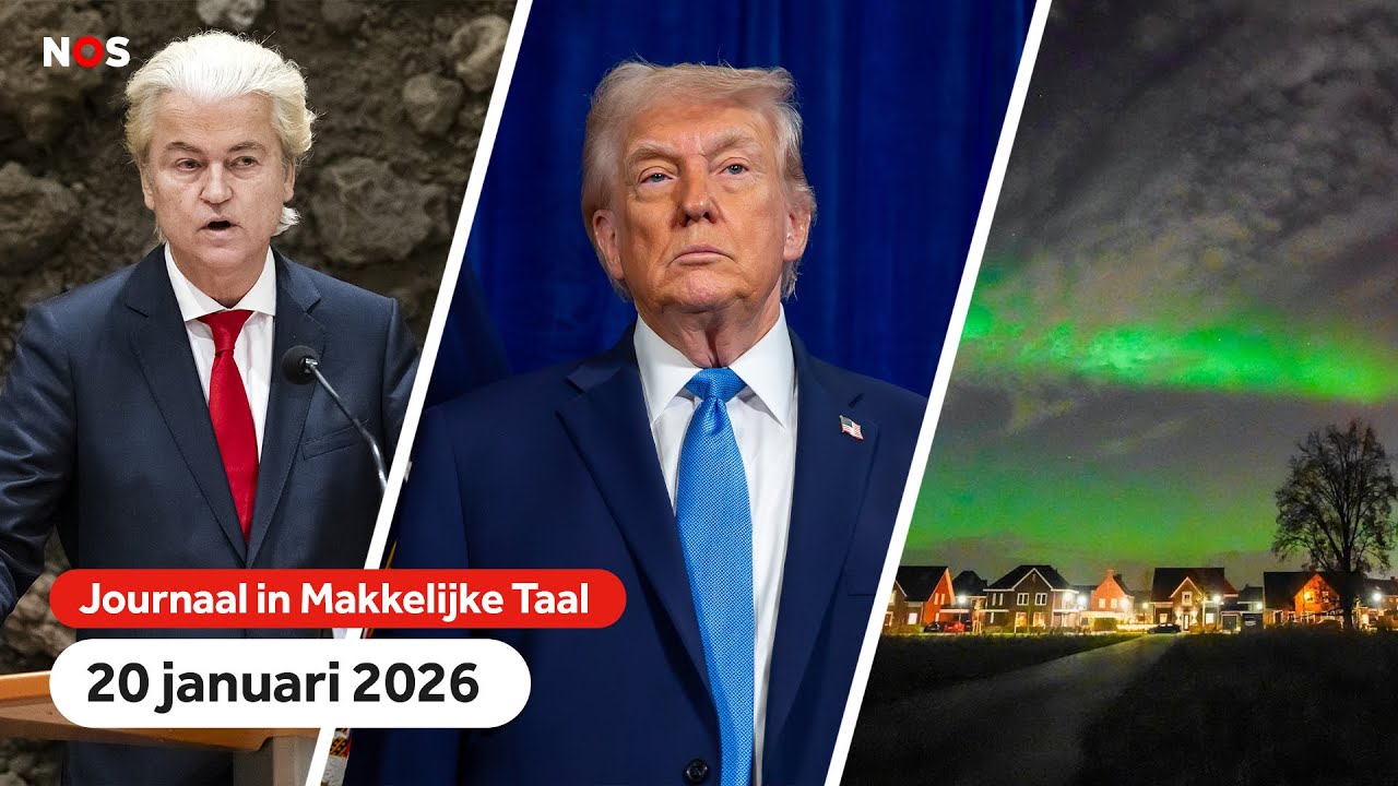 Kamerleden weg bij PVV, Trump 1 jaar president en noorderlicht te zien in Nederland