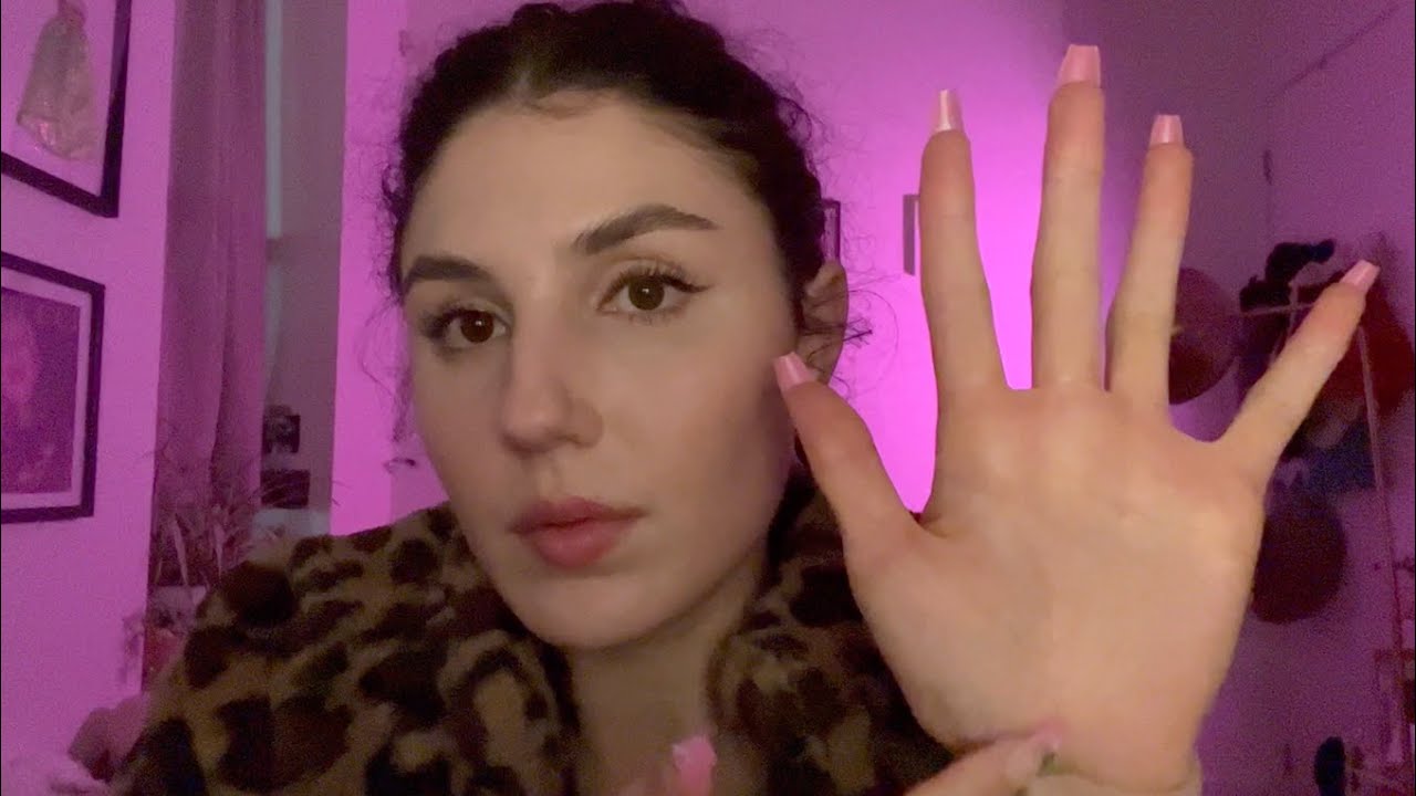 ASMR || Palm Tracing || Light Touch and Visual Triggers