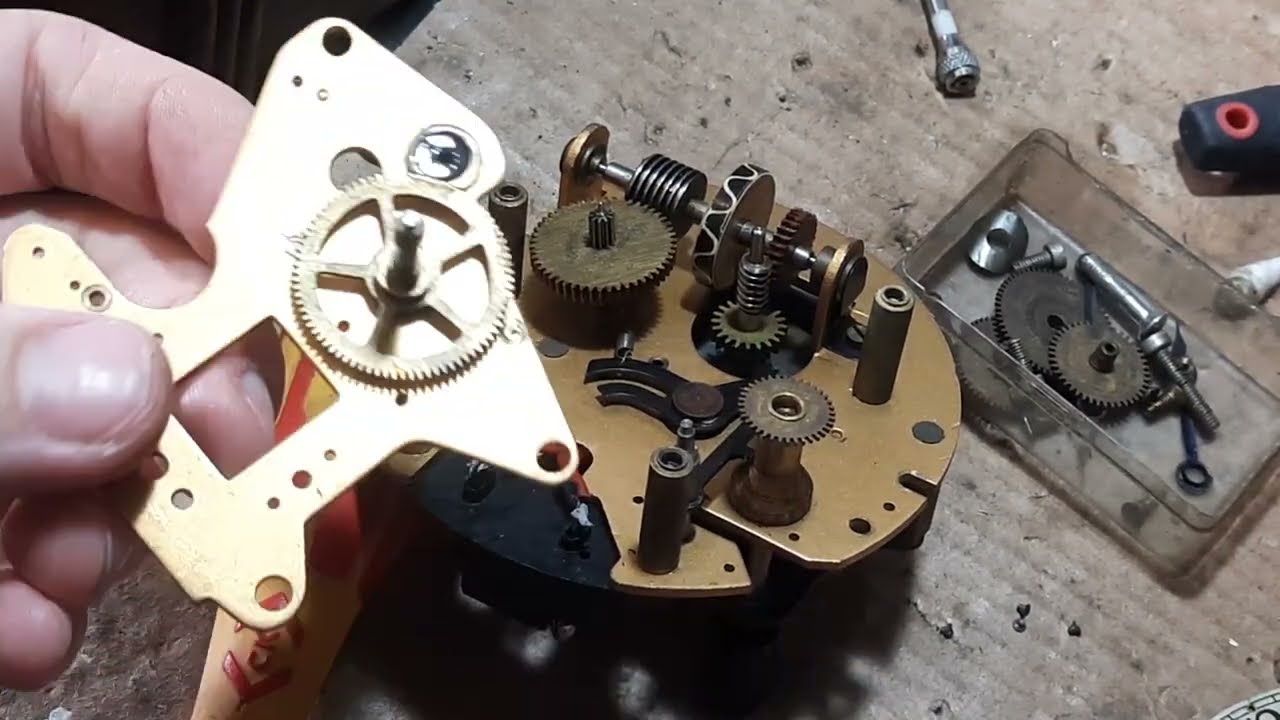 Smith Electric Deluxe Synchronous Clock Movement Reassembly