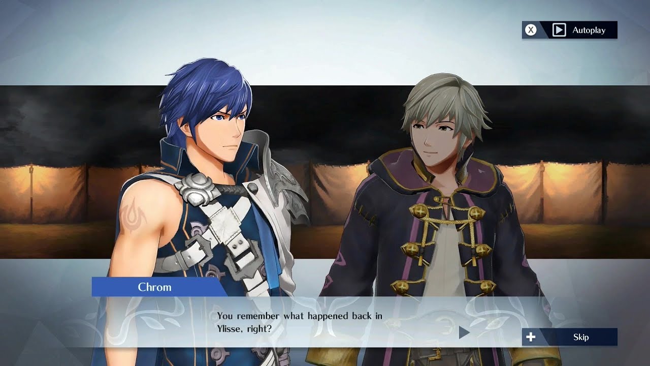 Fire Emblem Warriors - Chrom & Robin (M/F) Support Conversation