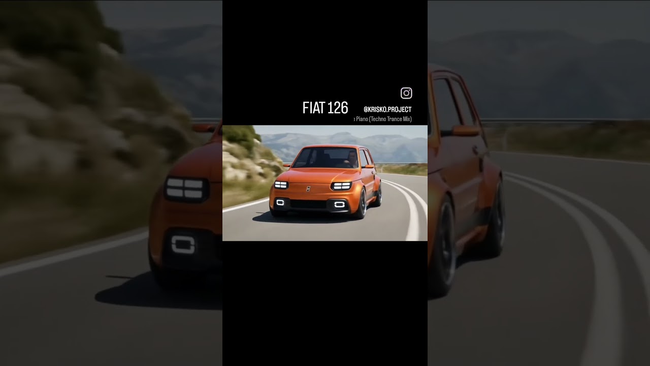 NEW FIAT 126 CONCEPT #126 #fiat126 #fiatcentovesei #fiat  #fiatabarth   #automobili  #fiat126club