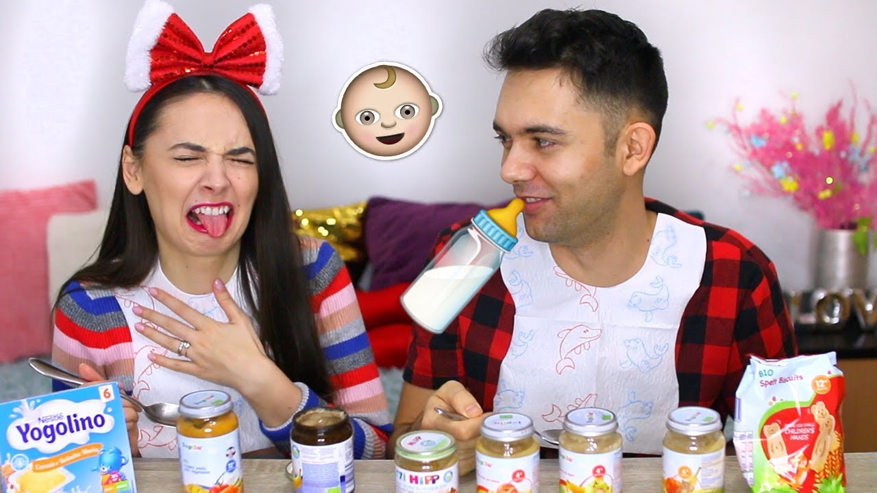 GUSTĂM MÂNCARE PENTRU BEBELUȘI CHALLENGE