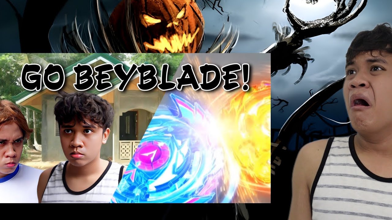 Jepoy  Vlog Part 12: Beyblade and Kalabasa Monster