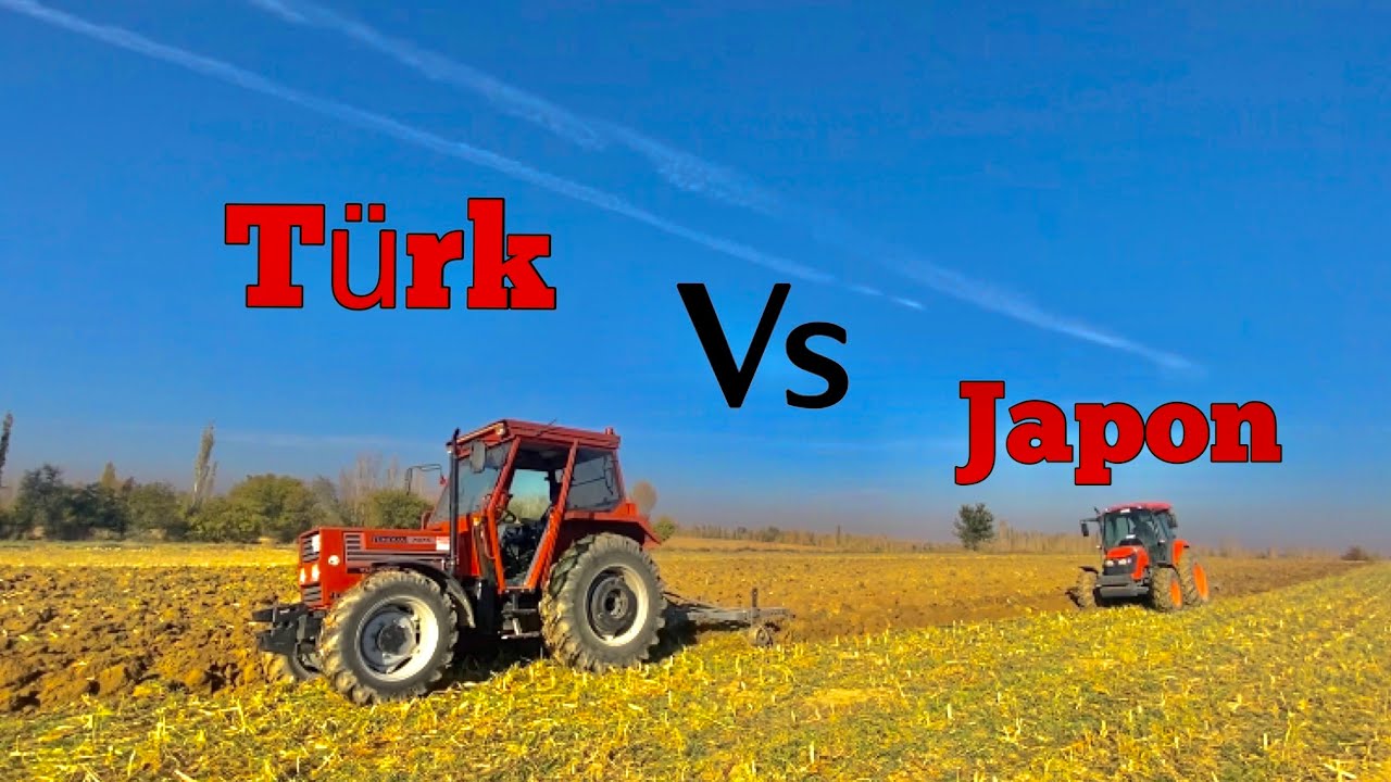 Traktörler kapışıyor!! Mısır yerinde sürüm yapıyoruz       Sizce Hangisi ? Tümosan ve Kubato içerir!