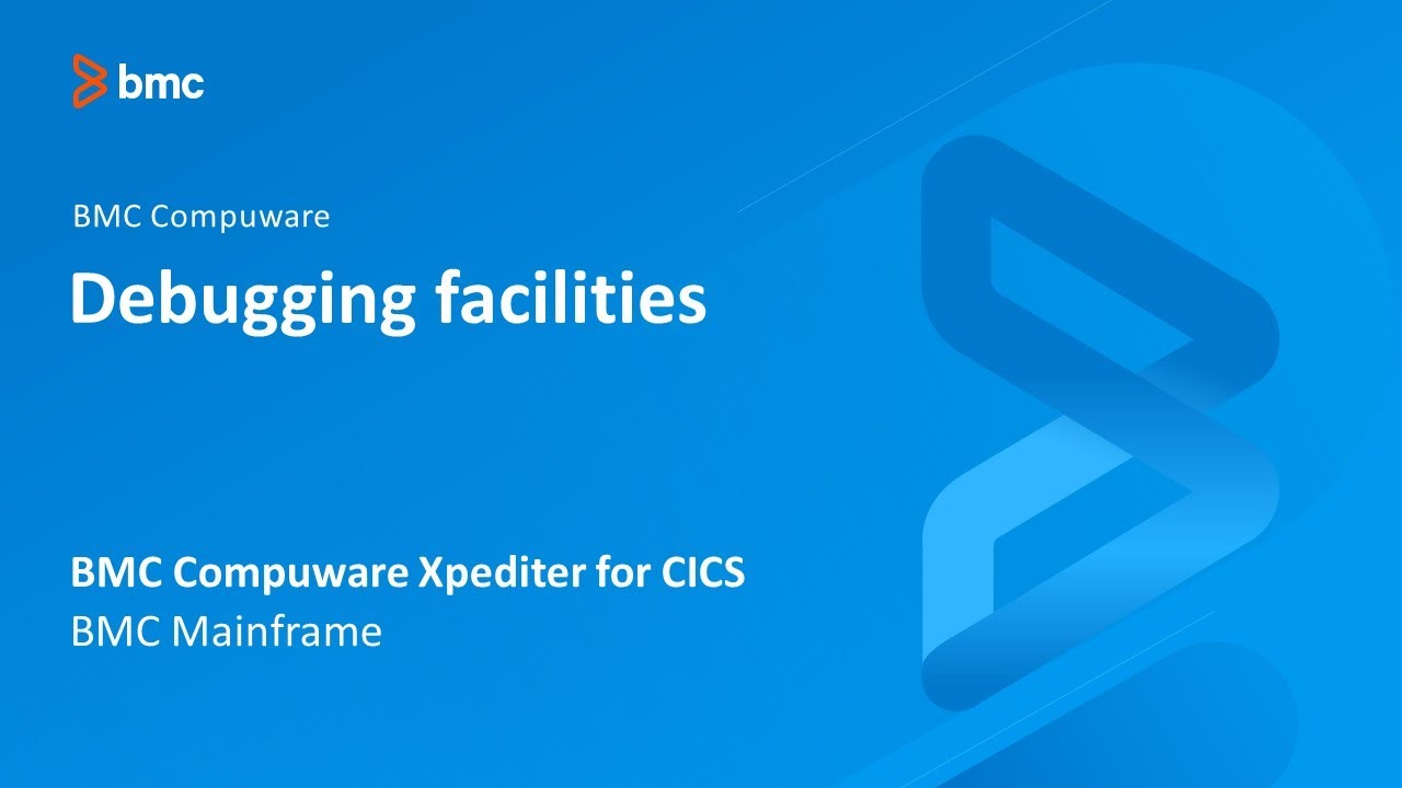 BMC Compuware Xpediter for CICS - Debugging facilities