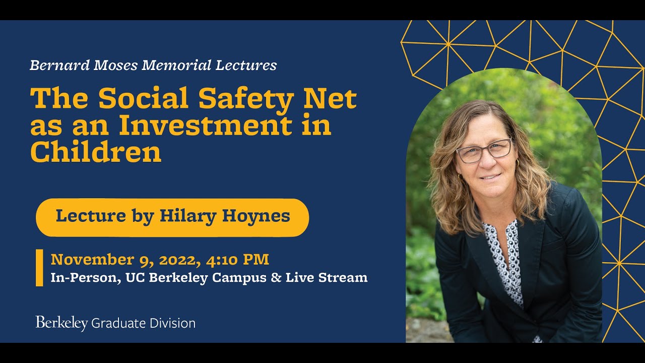 The Social Safety Net as an Investment in Children