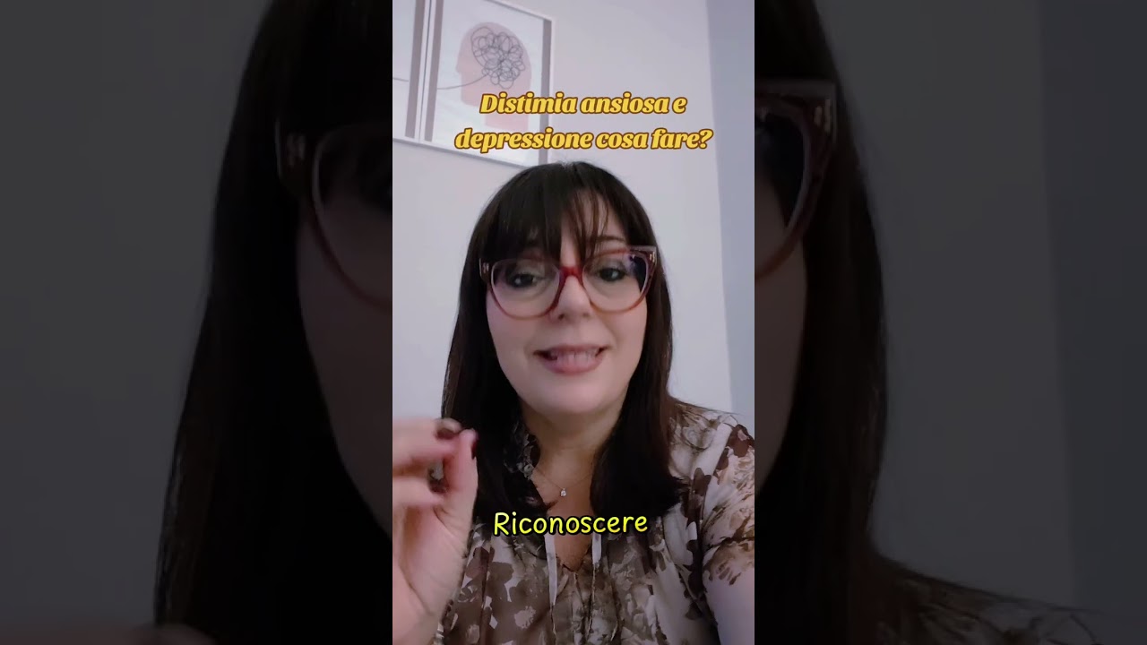 Distimia ansiosa e depressione cosa fare? 