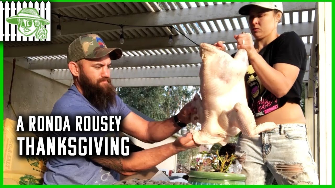 Ronda Rousey and Travis Browne's Family Thanksgiving