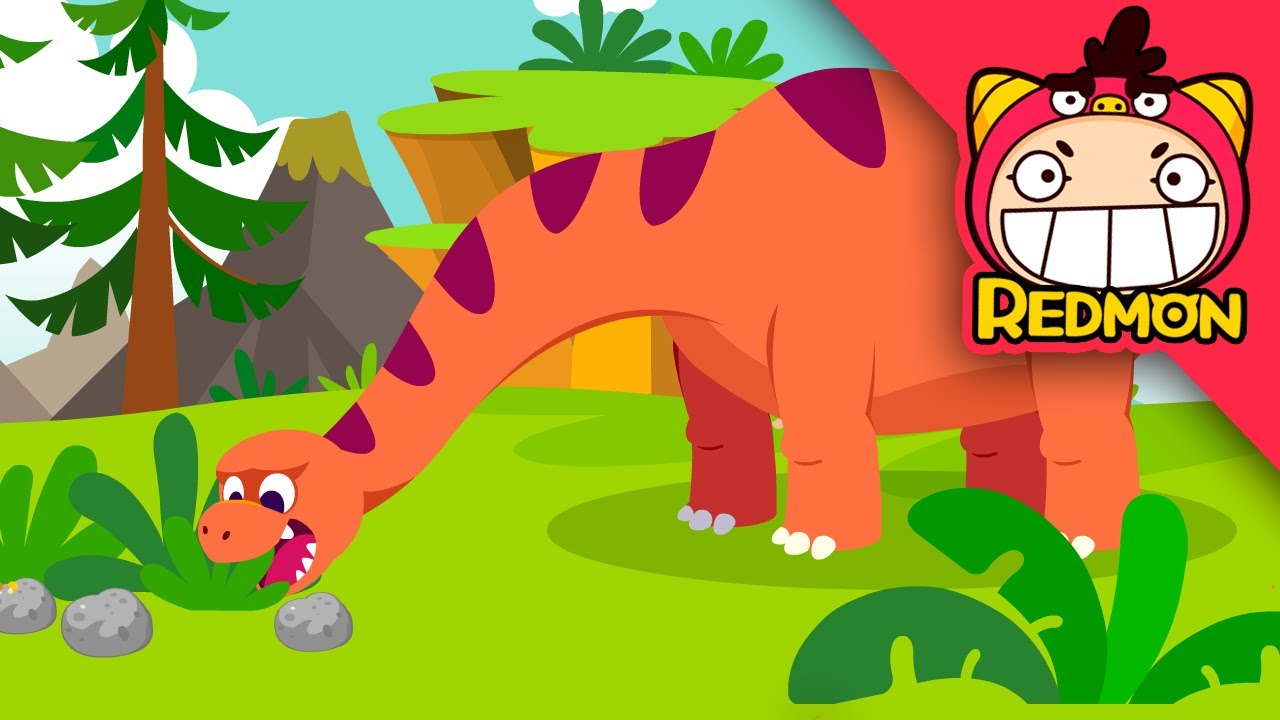 Apatosaurus! | Dino Rescue Team | 4K cartoon | REDMON