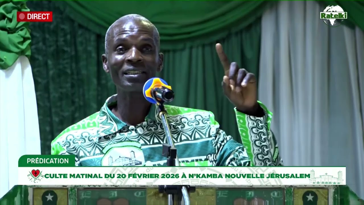 PREDICATION MATINALE DU 20 FEVRIER 2026 A NKAMBA