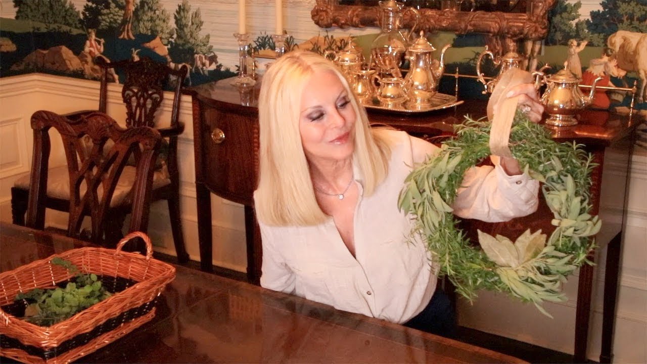 🌿 CREATE AN HERB WREATH  | The Style Chase |